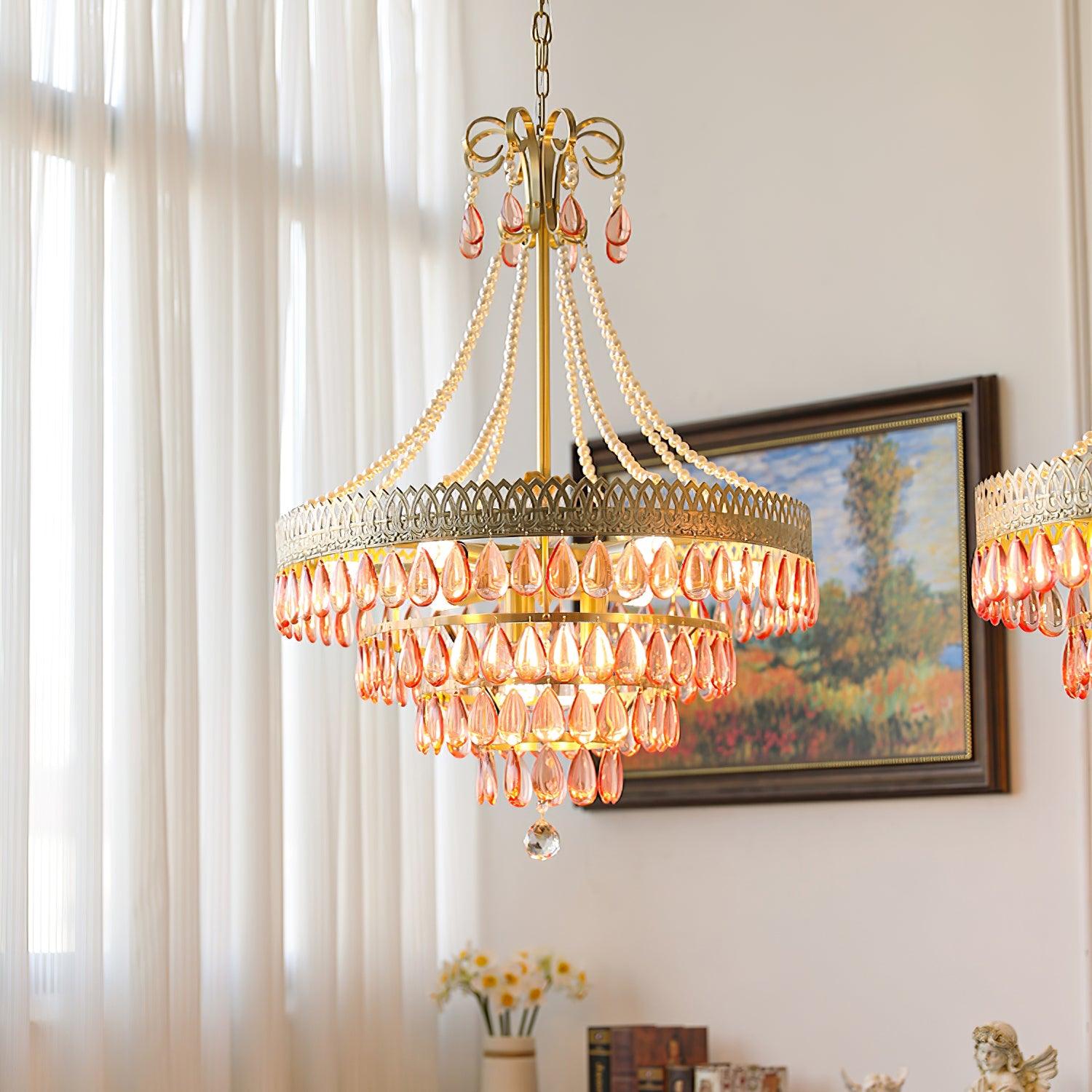 Red Ruby Chandelier