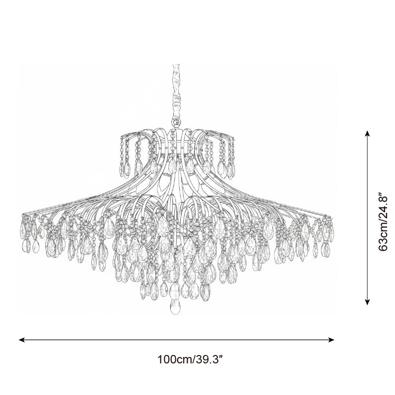 Regal Wisteria Chandelier