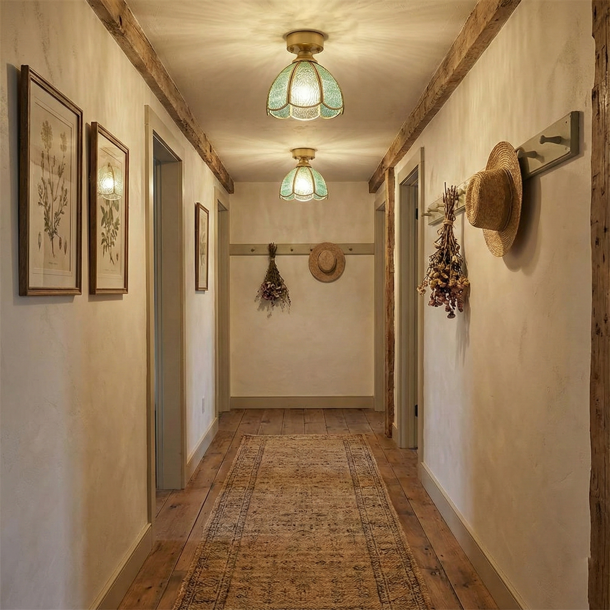 Retro Latta Ceiling Light