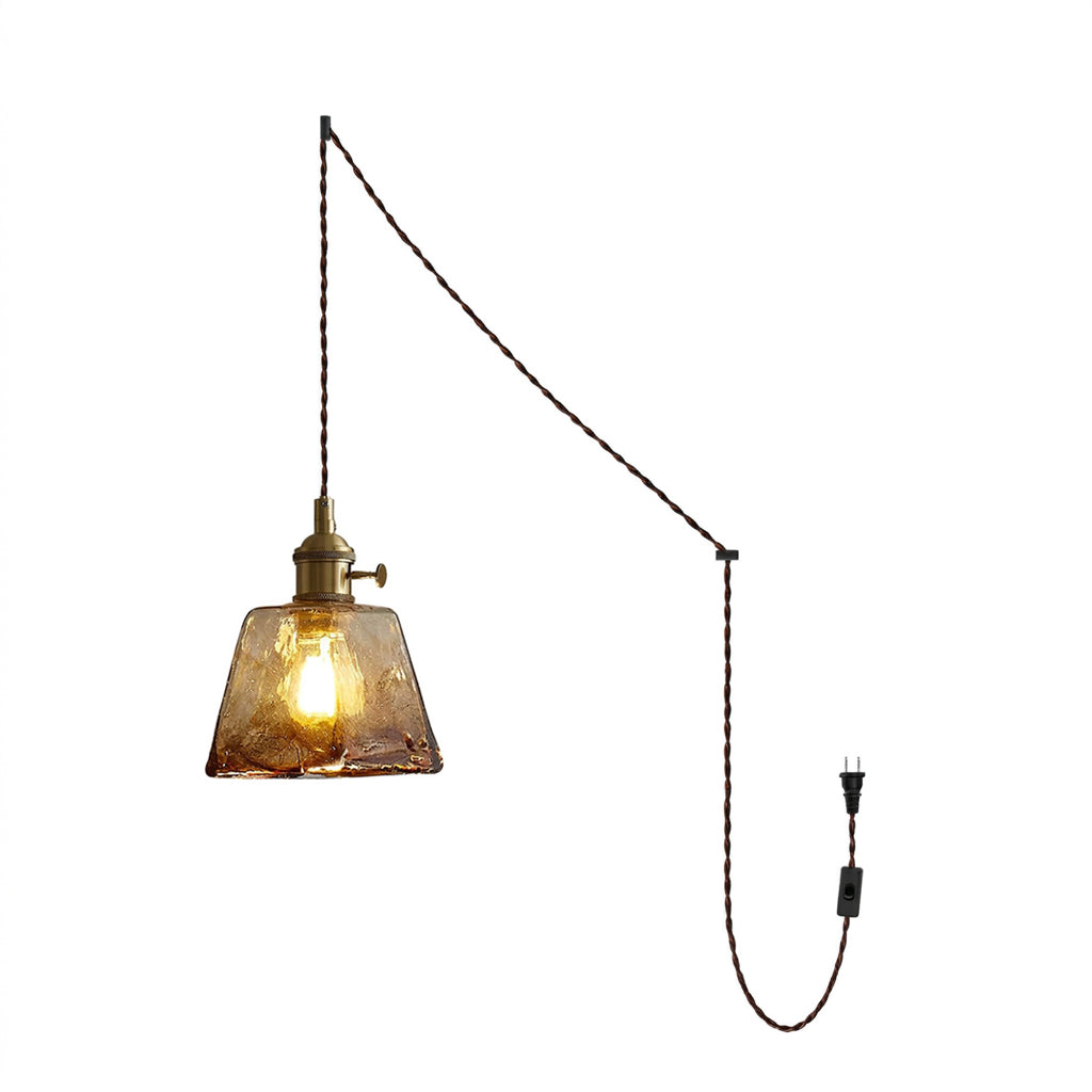 Retro Adonia Plug In Pendant Light