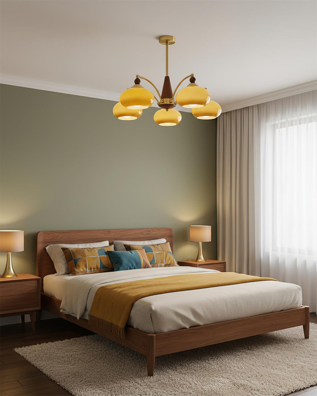 Retro Calliope Chandelier
