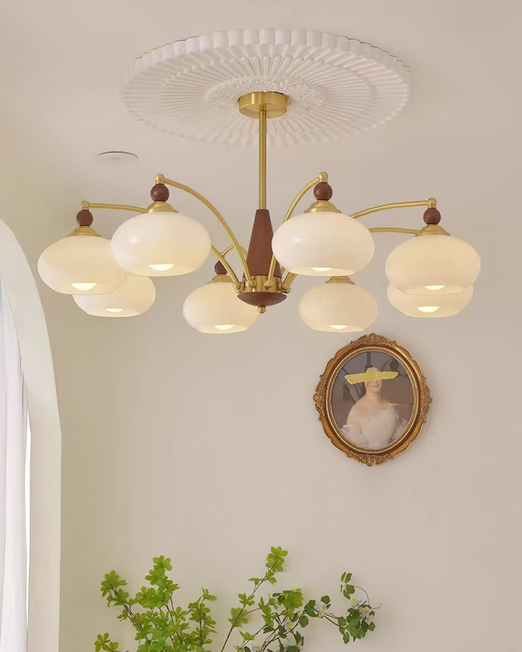 Retro Calliope Chandelier