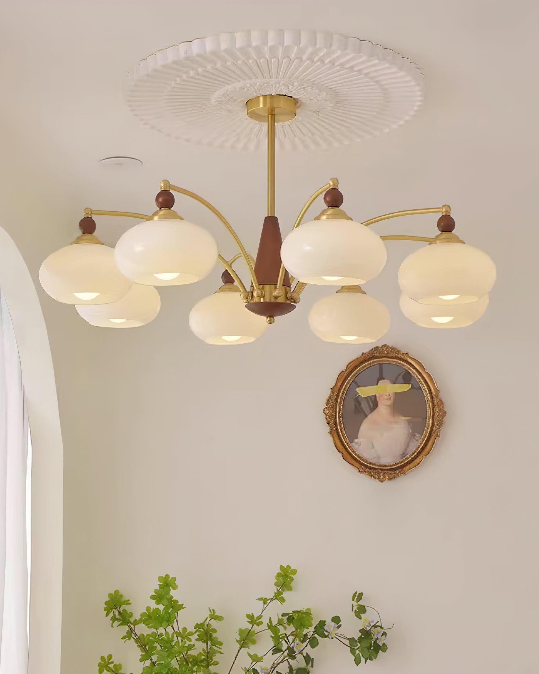 Retro Calliope Chandelier