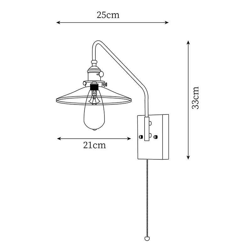 Retro Kelsey Wall Lamp