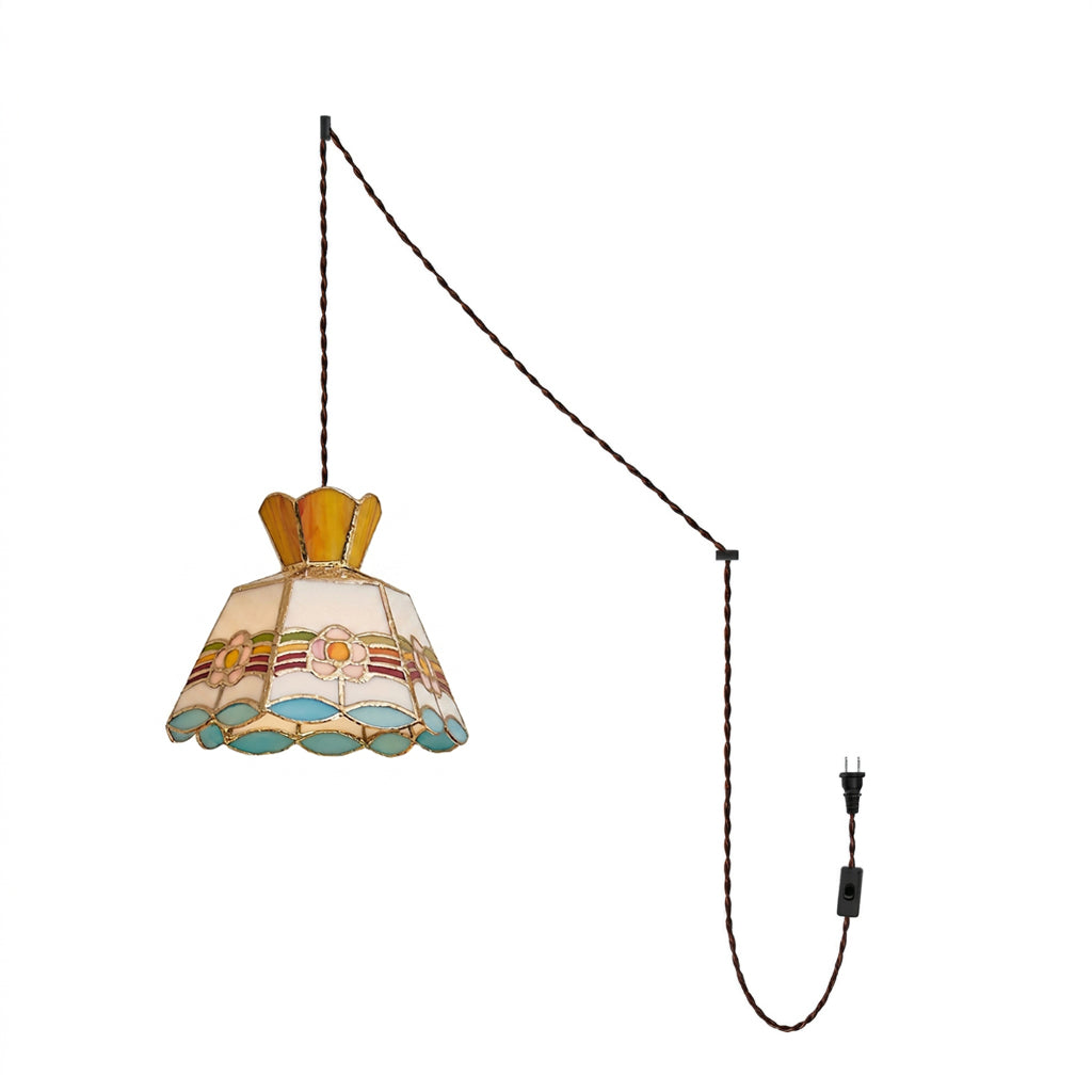 Retro Ketan Plug In Pendant Light