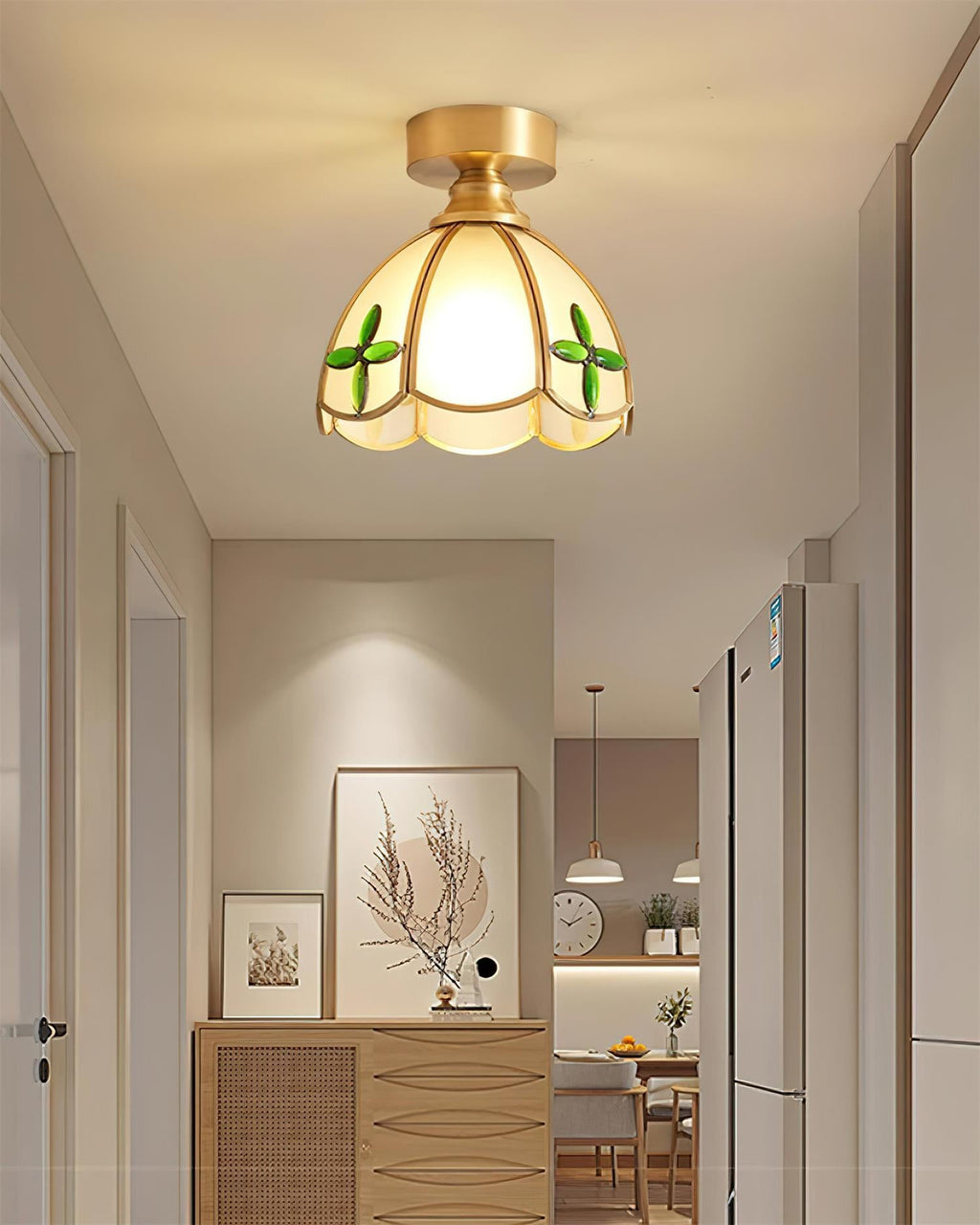 Retro Latta Ceiling Light