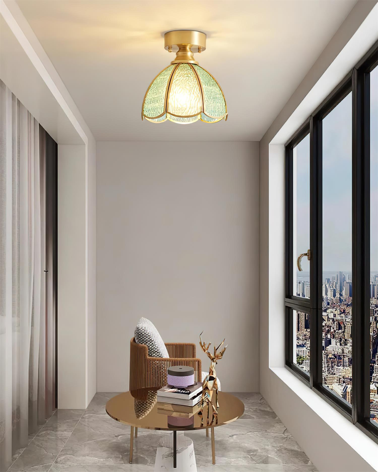 Retro Latta Ceiling Light