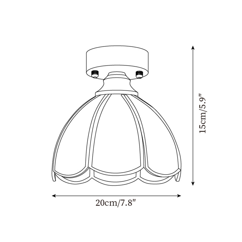 Retro Latta Ceiling Light