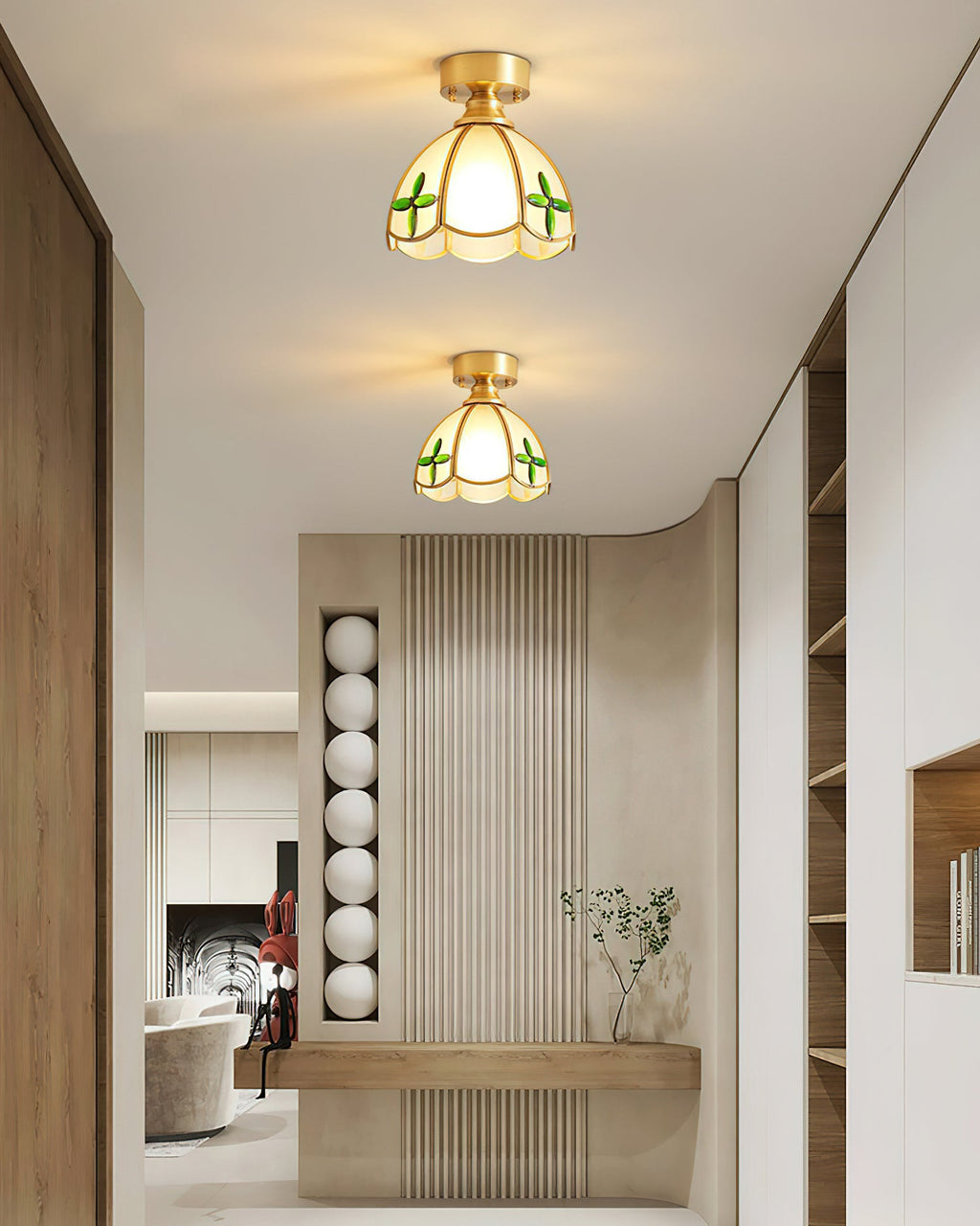 Retro Latta Ceiling Light