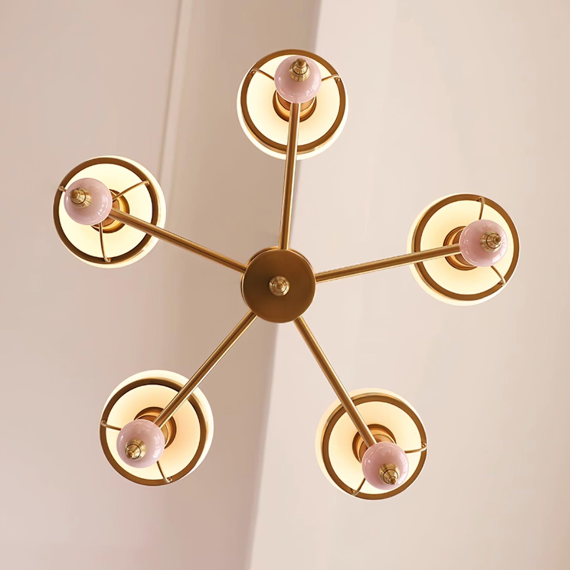 Retro Yuna Chandelier