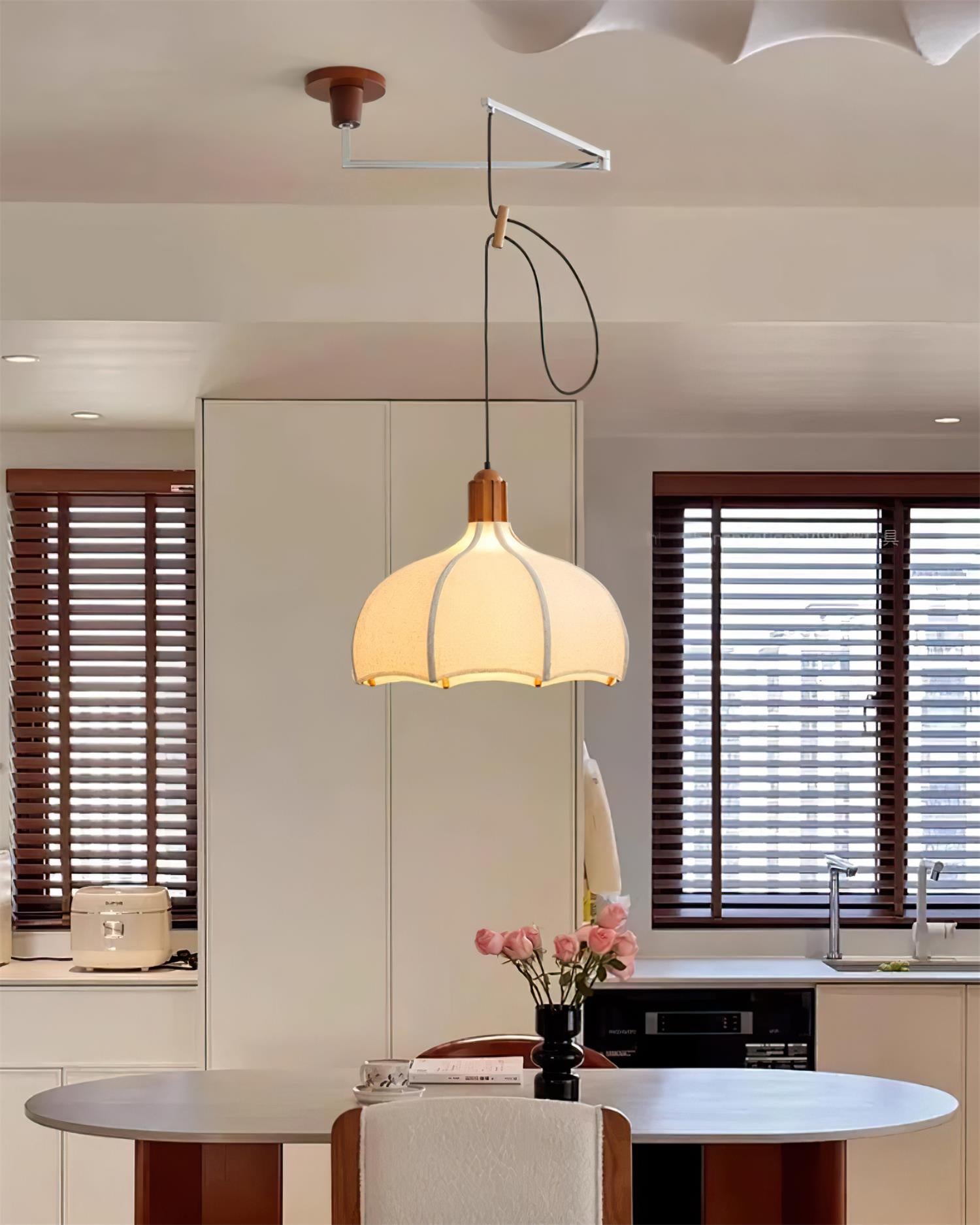 Revi Swing Arm Pendant Light