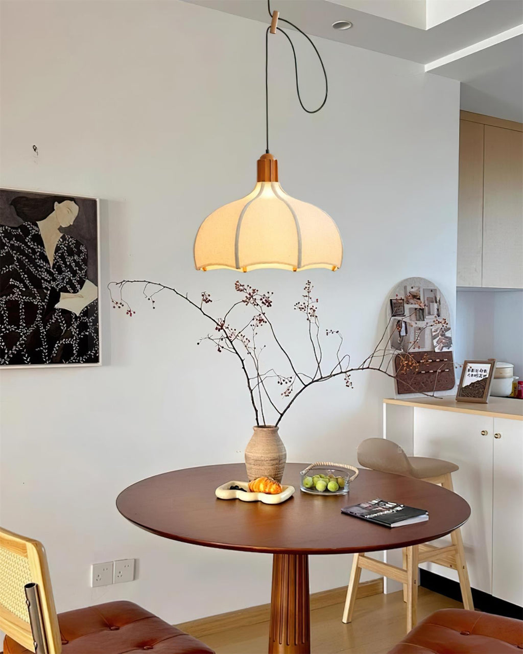 Revi Swing Arm Pendant Light