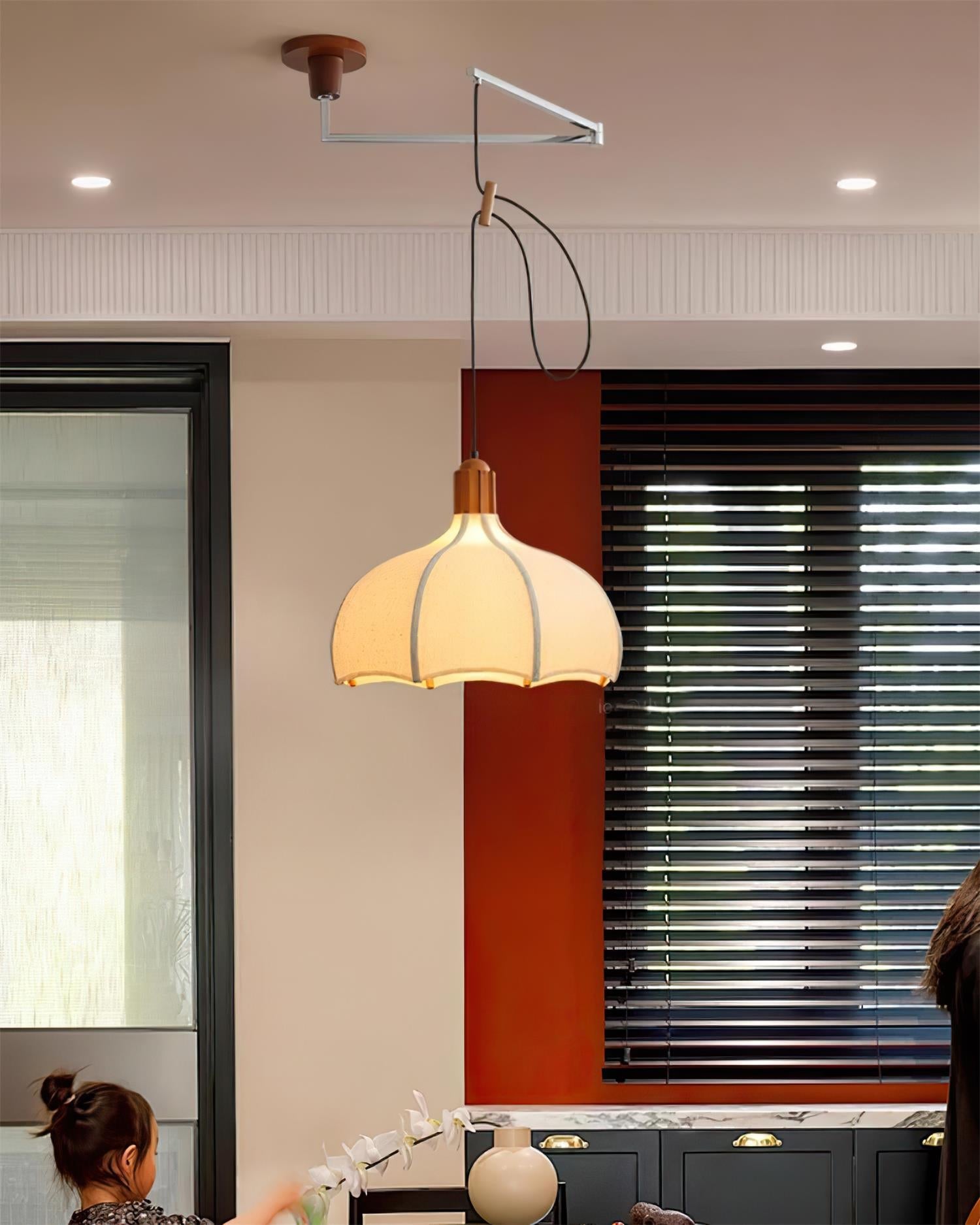Revi Swing Arm Pendant Light