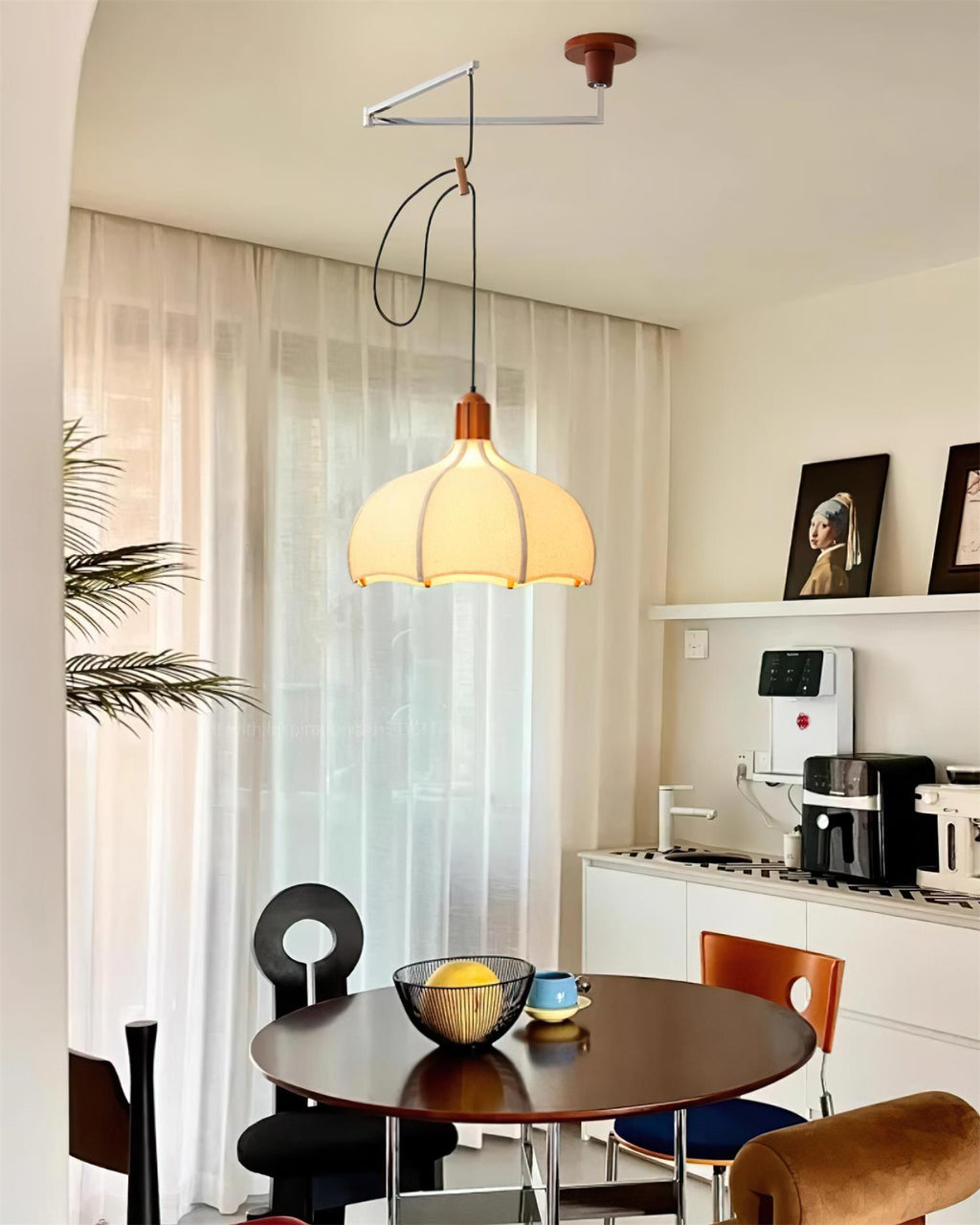 Revi Swing Arm Pendant Light