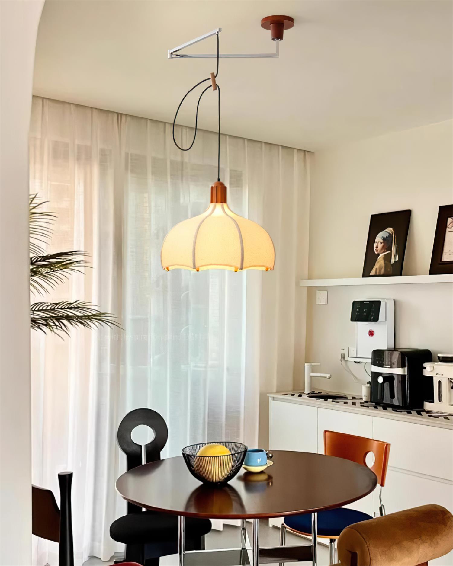 Revi Swing Arm Pendant Light