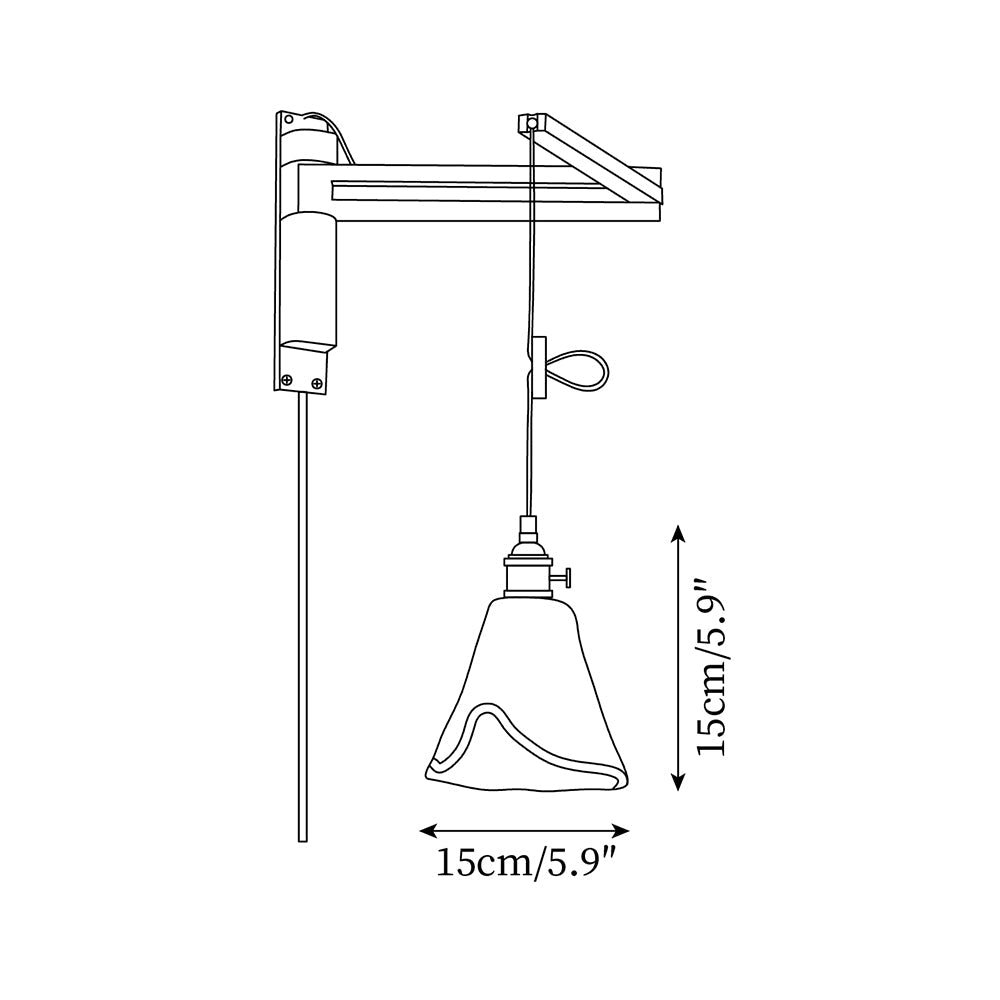 Rigale Plug In Wall Lamp