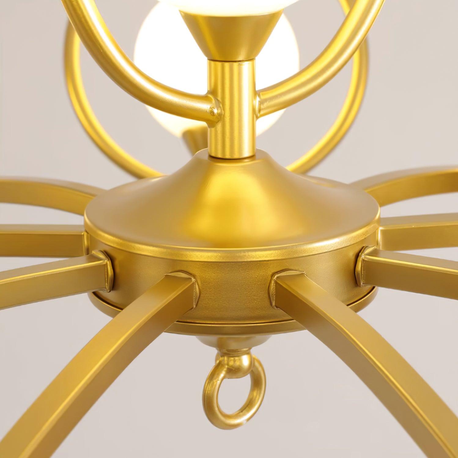 Riley Glass Chandelier