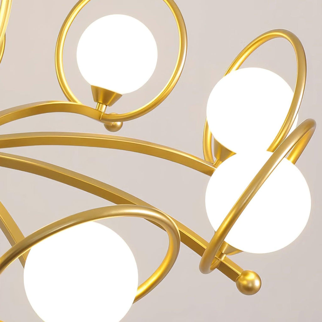 Riley Glass Chandelier