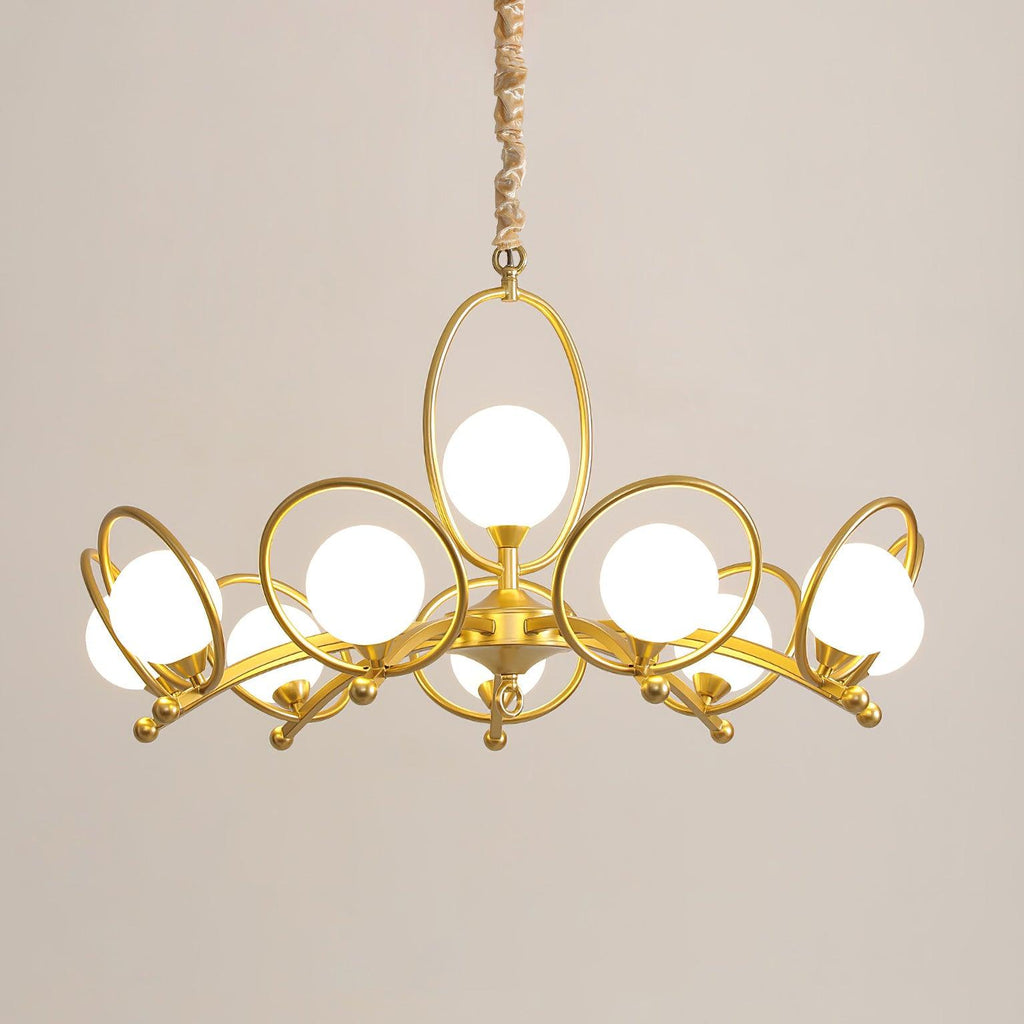 Riley Glass Chandelier