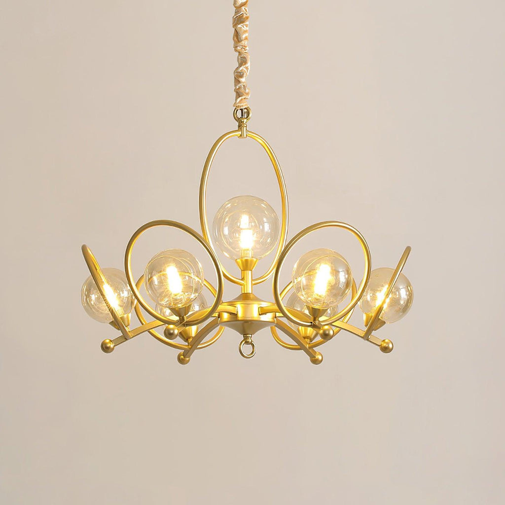 Riley Glass Chandelier