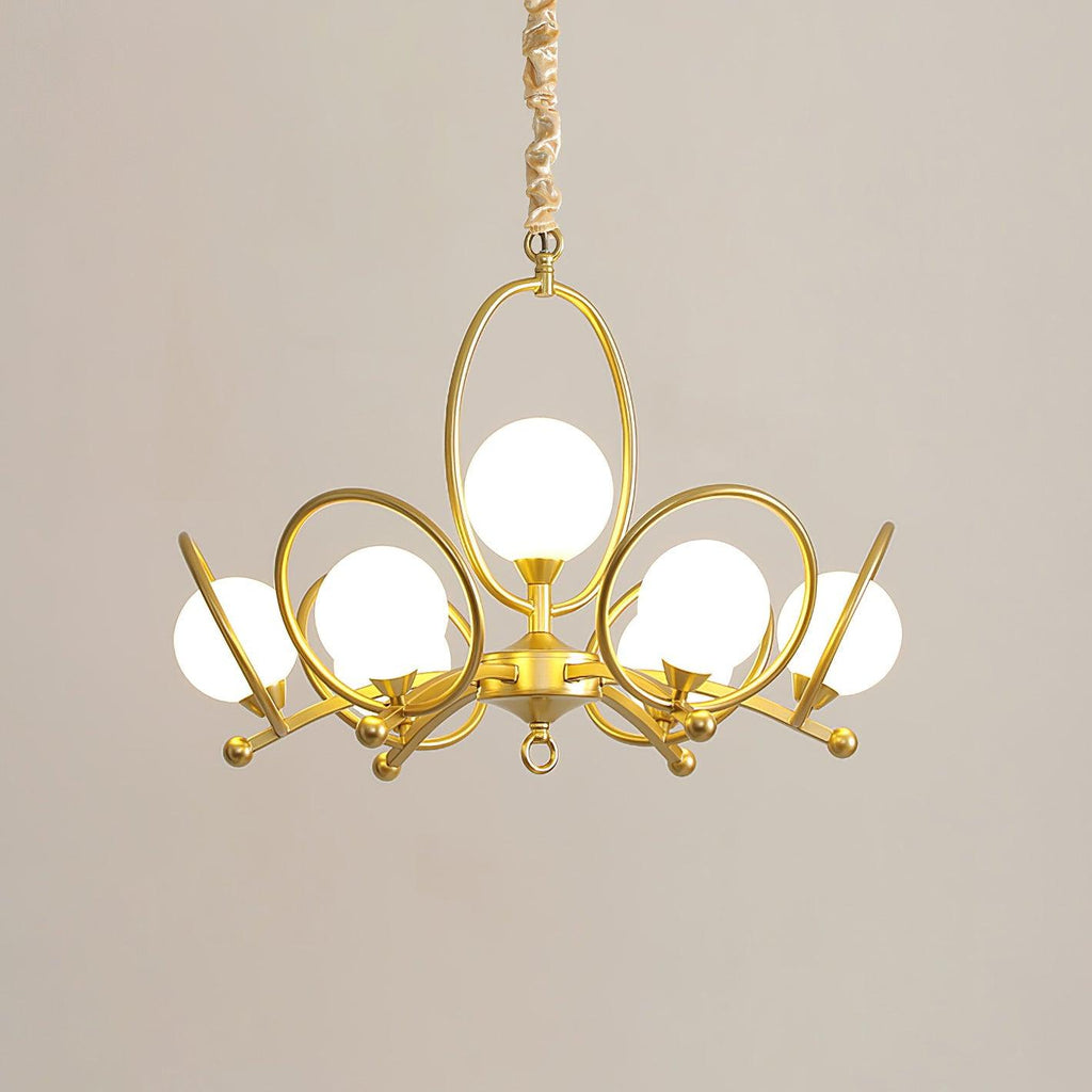 Riley Glass Chandelier
