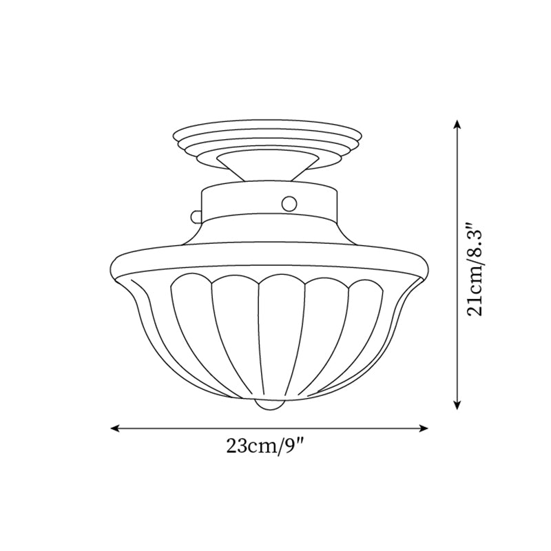Ritten Ceiling Light