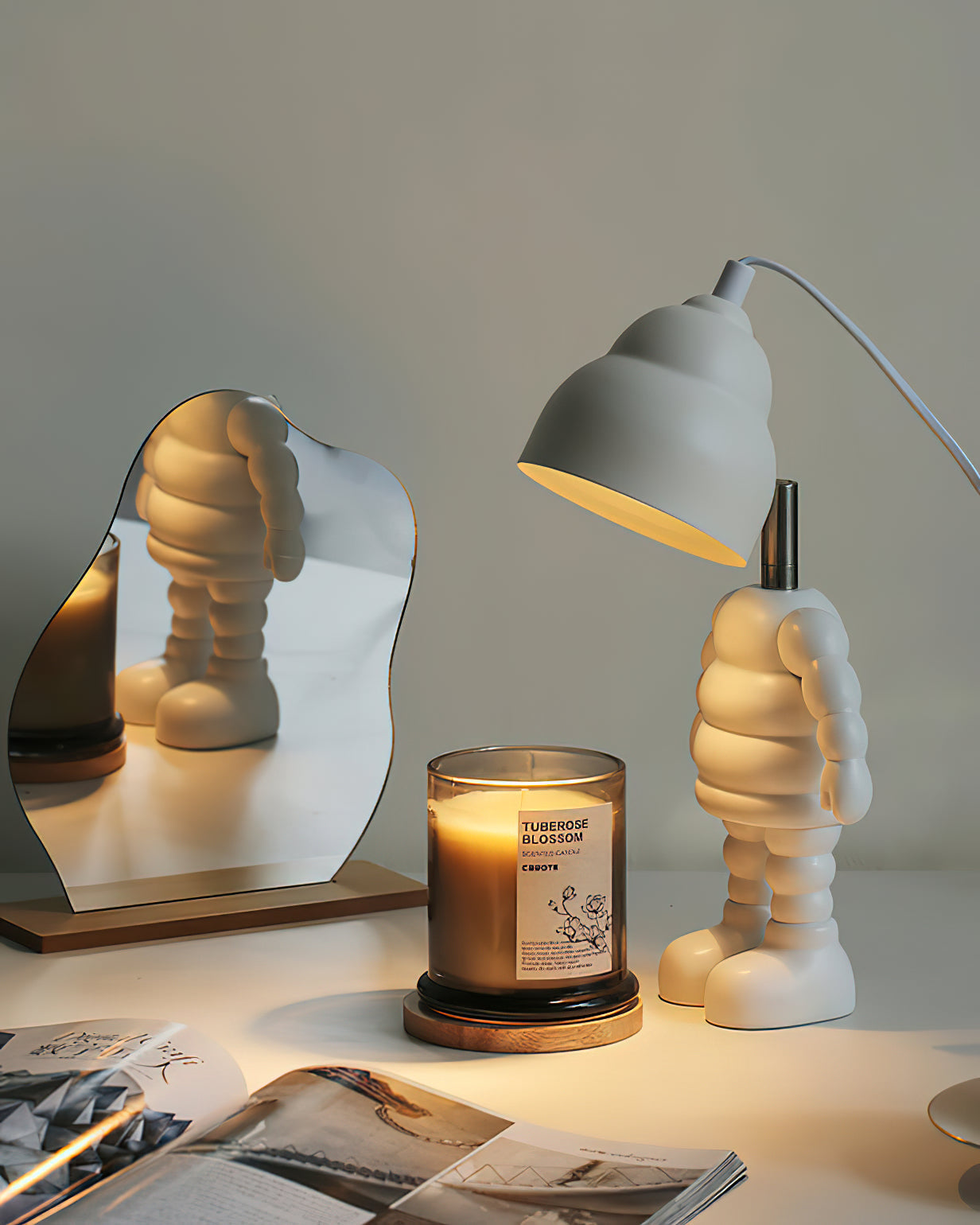 Robot Wax Candle Warmer Lamp