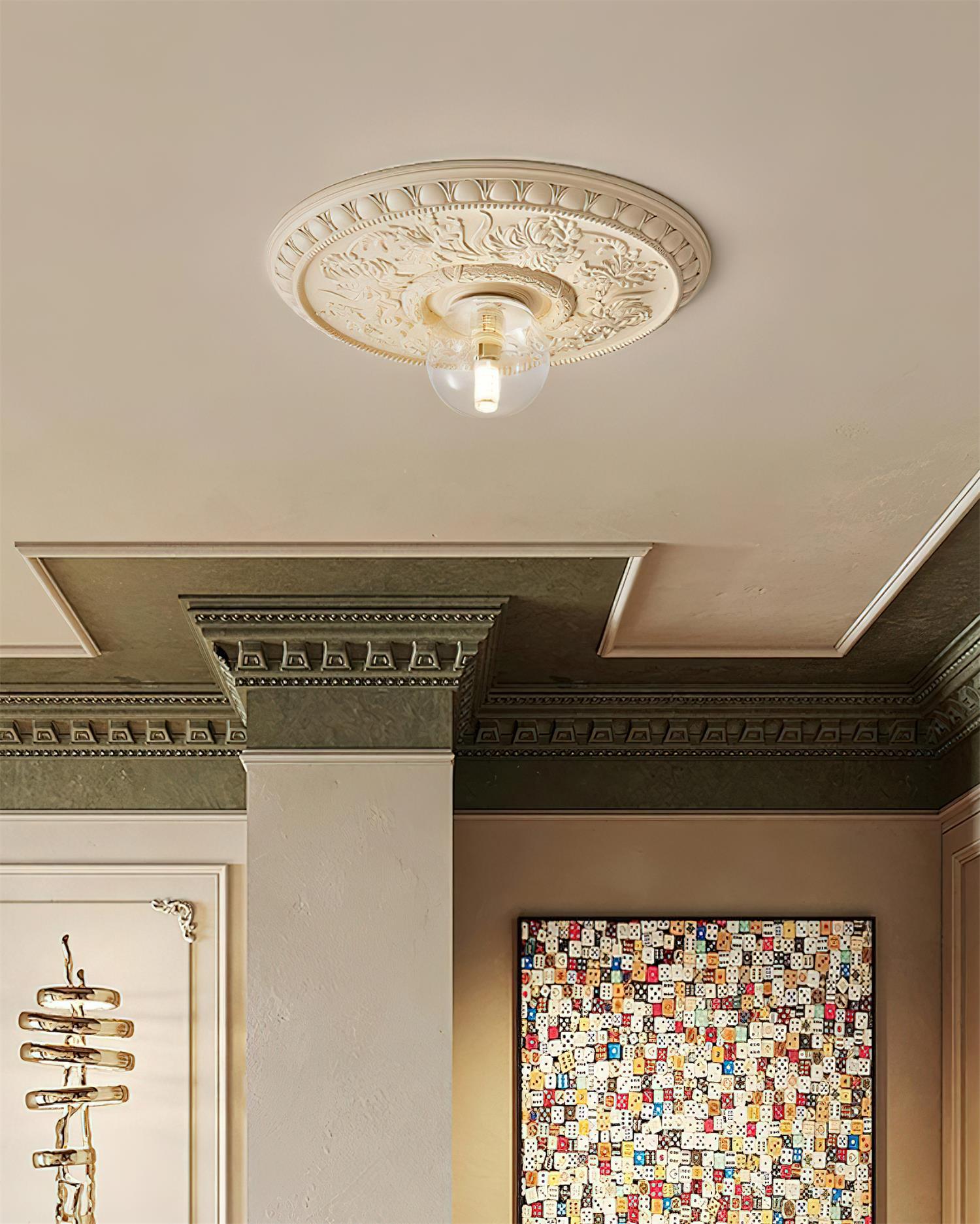 Rochelle Relief Ceiling Lamp