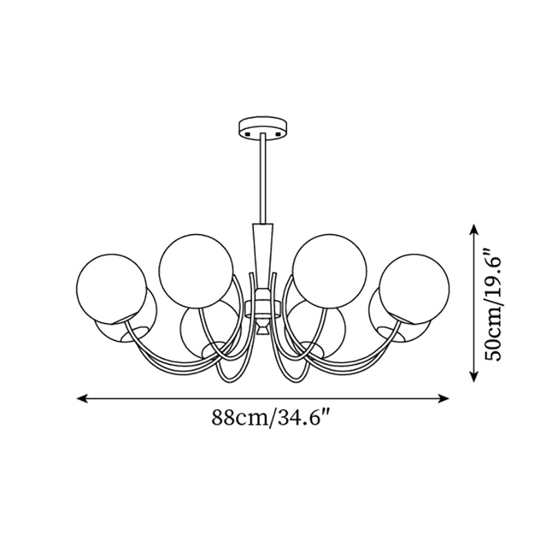 Rocky Chandelier