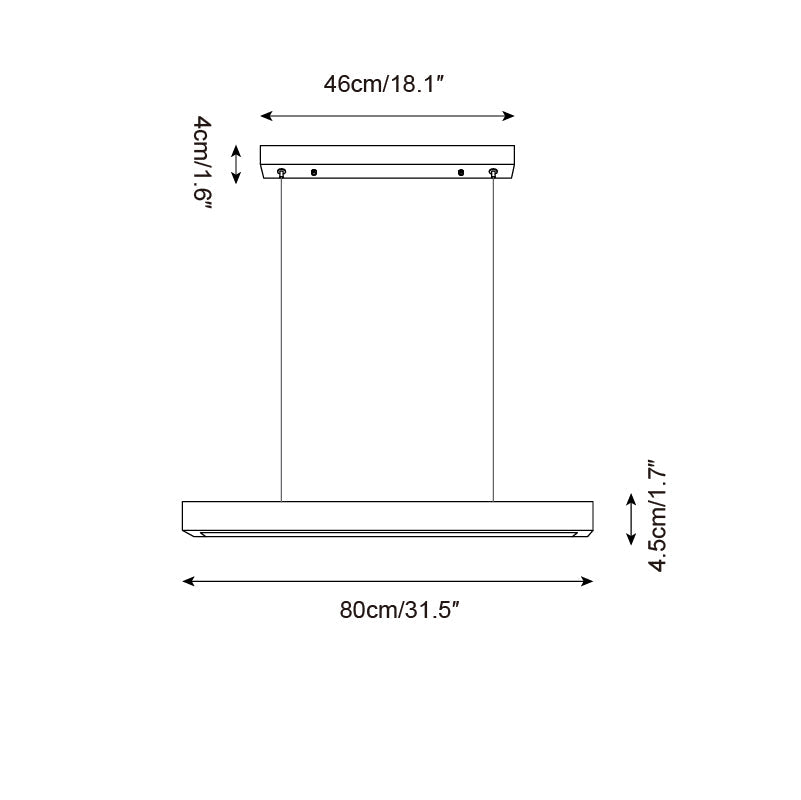 Rolde Linear Chandelier