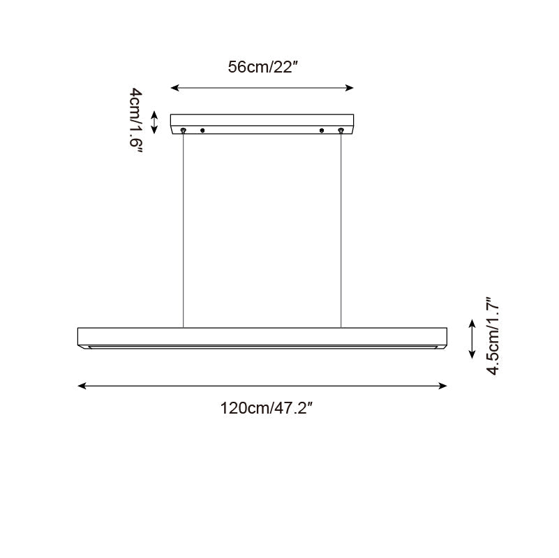 Rolde Linear Chandelier