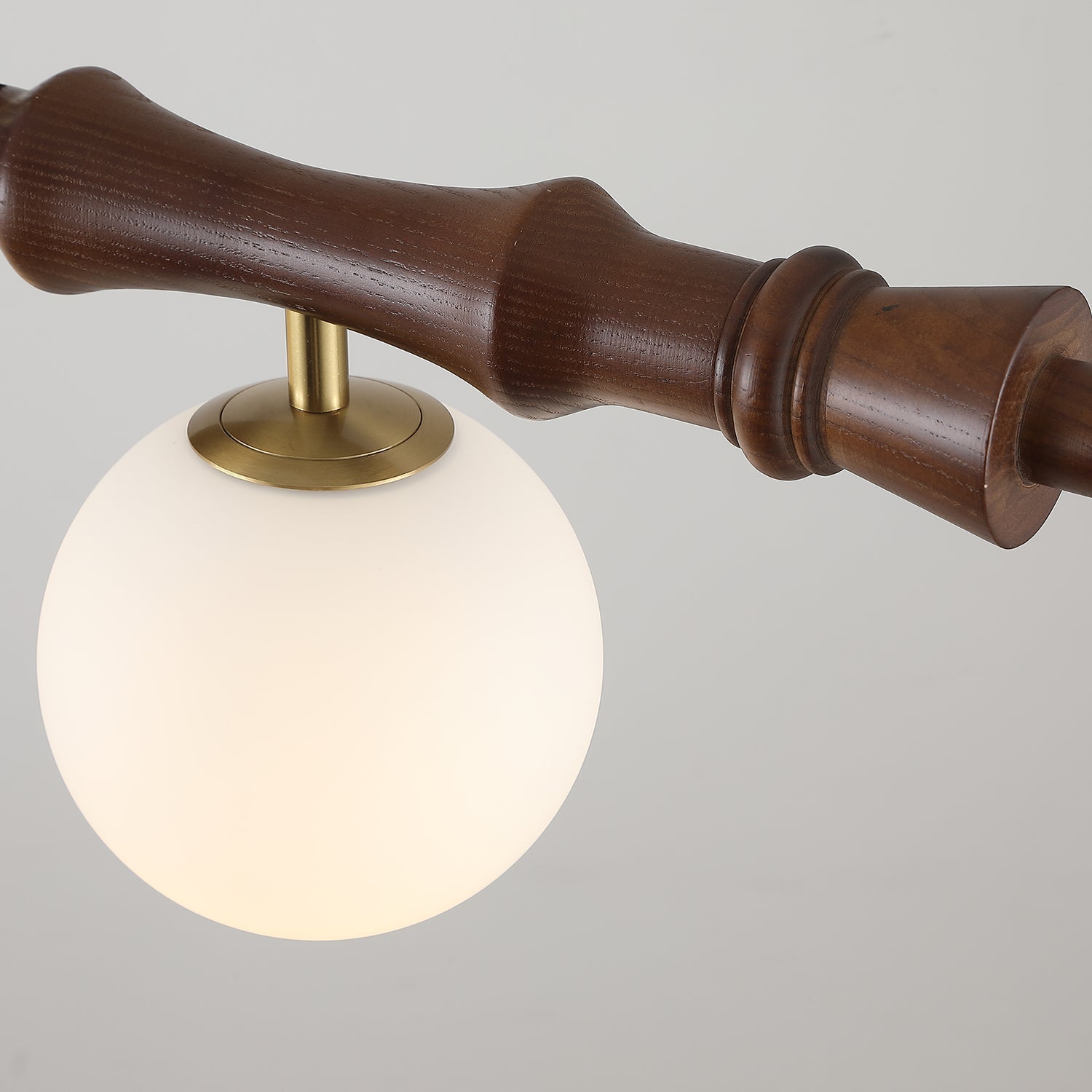 Rollo Wood Chandelier