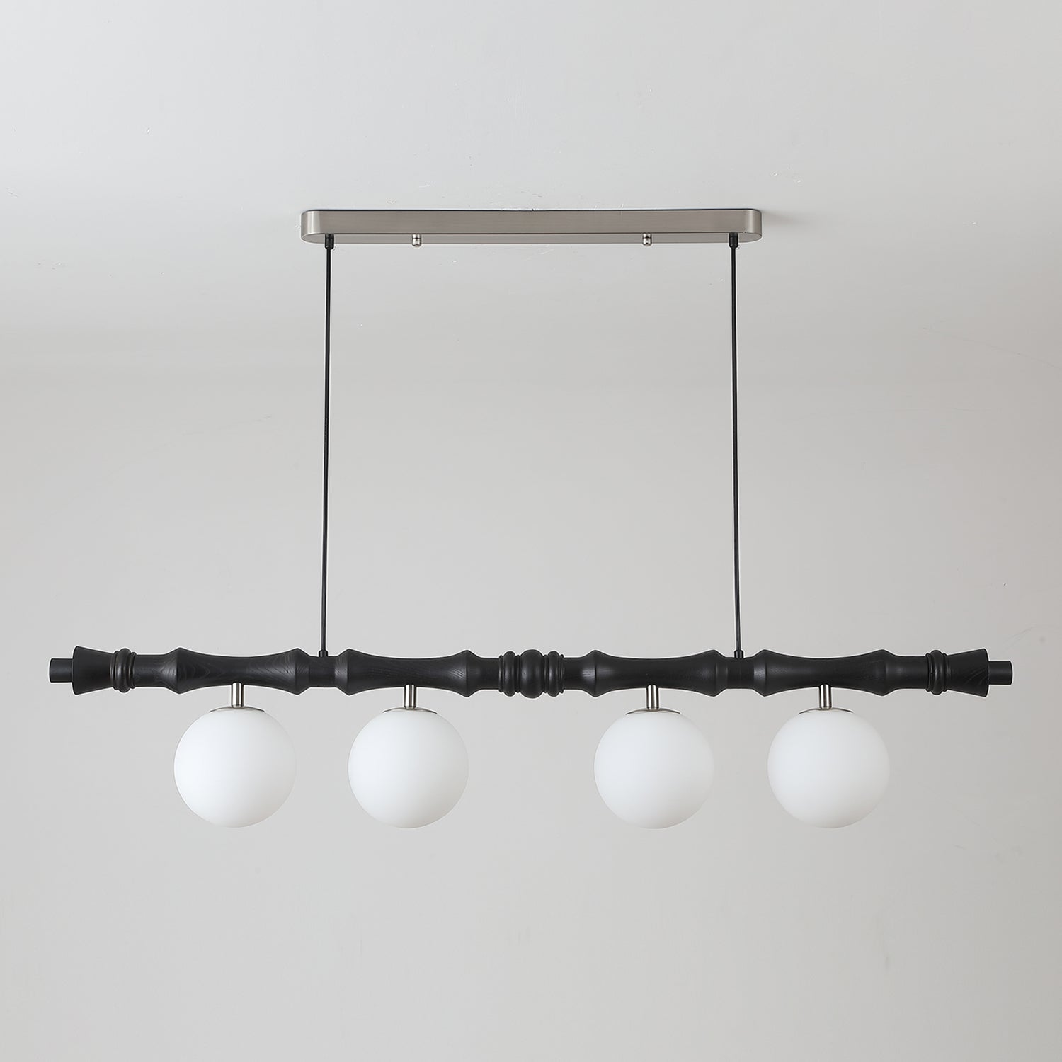 Rollo Wood Chandelier