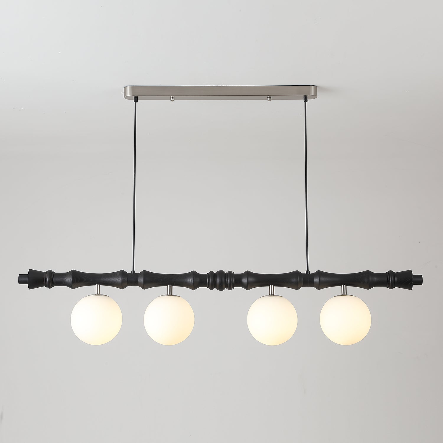Rollo Wood Chandelier
