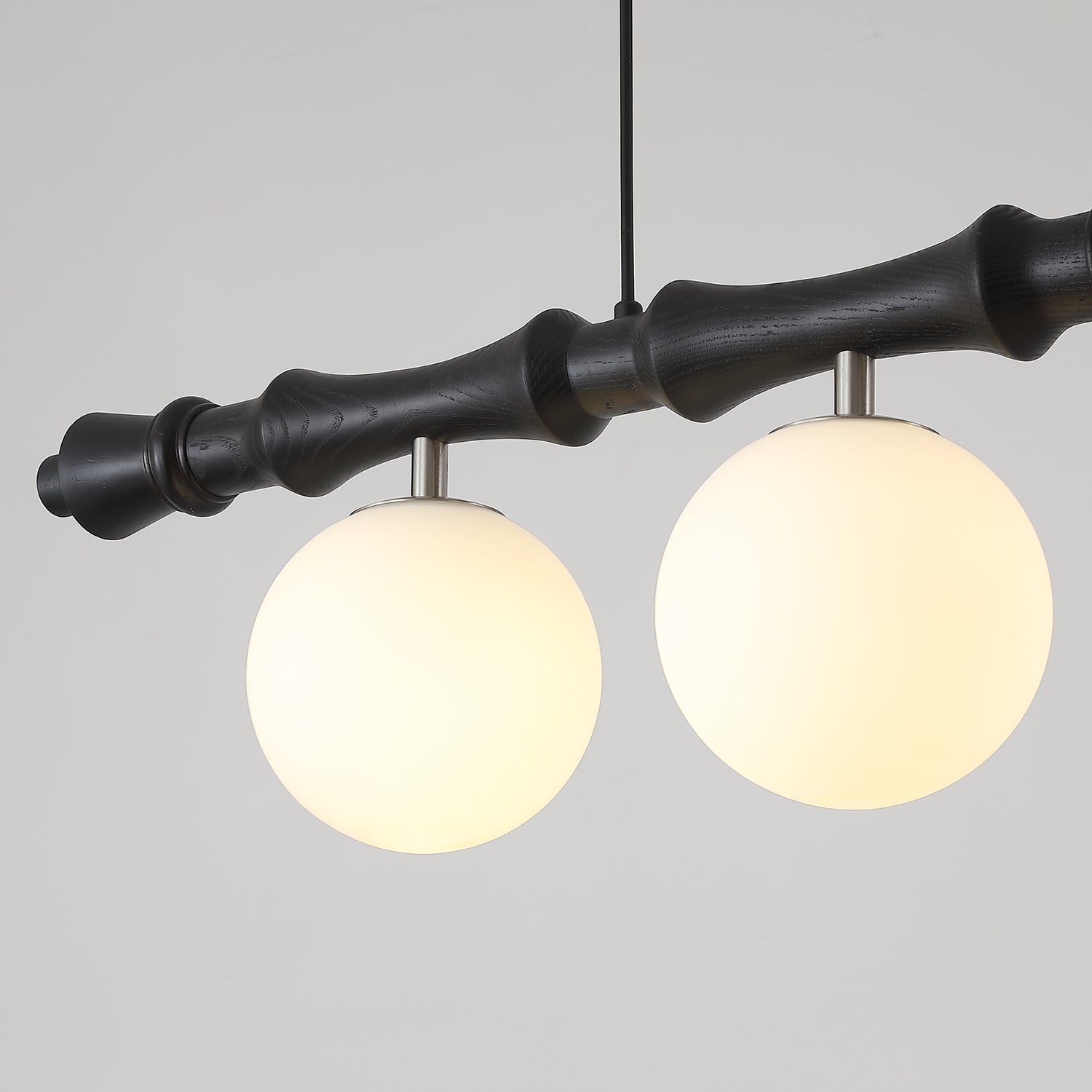 Rollo Wood Chandelier