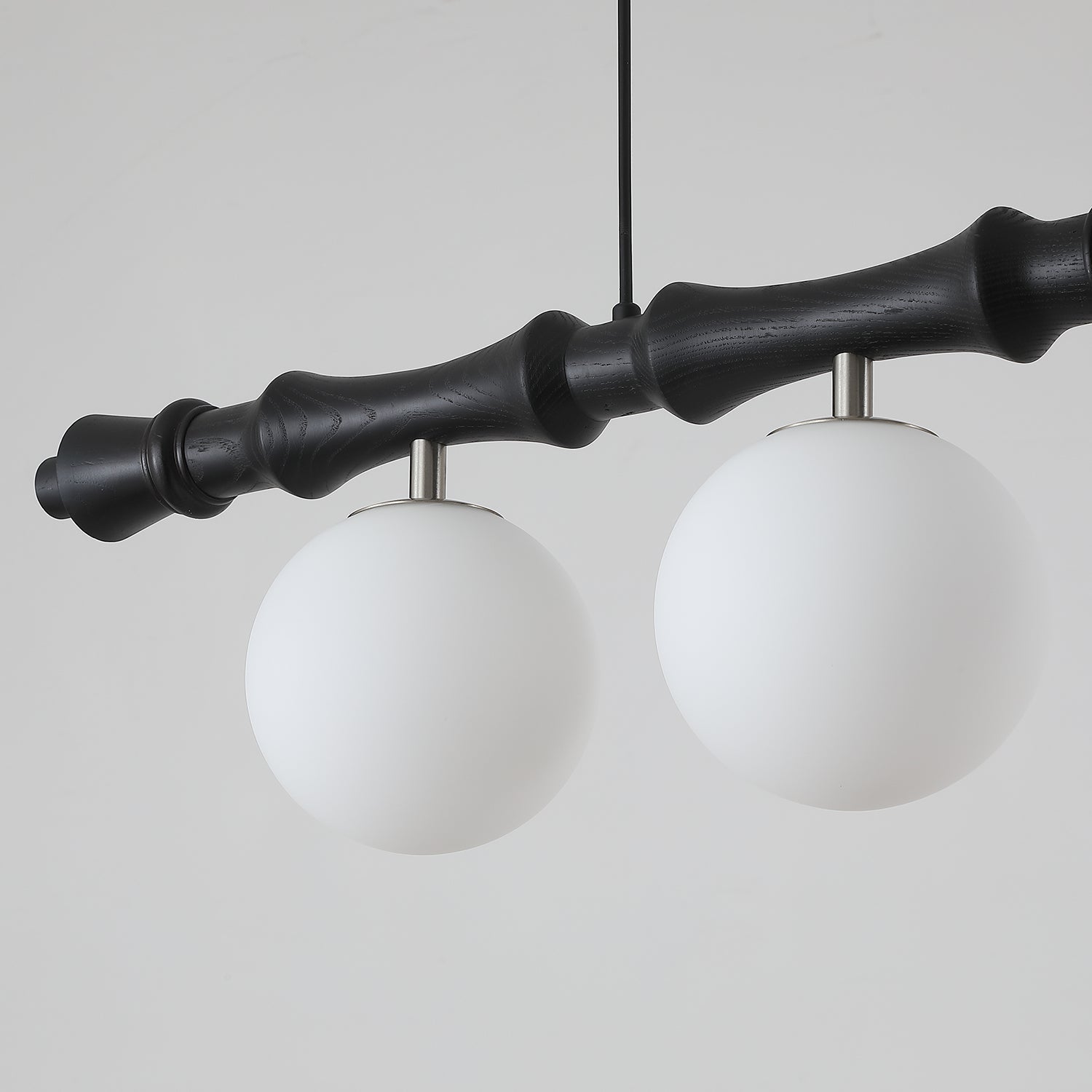 Rollo Wood Chandelier