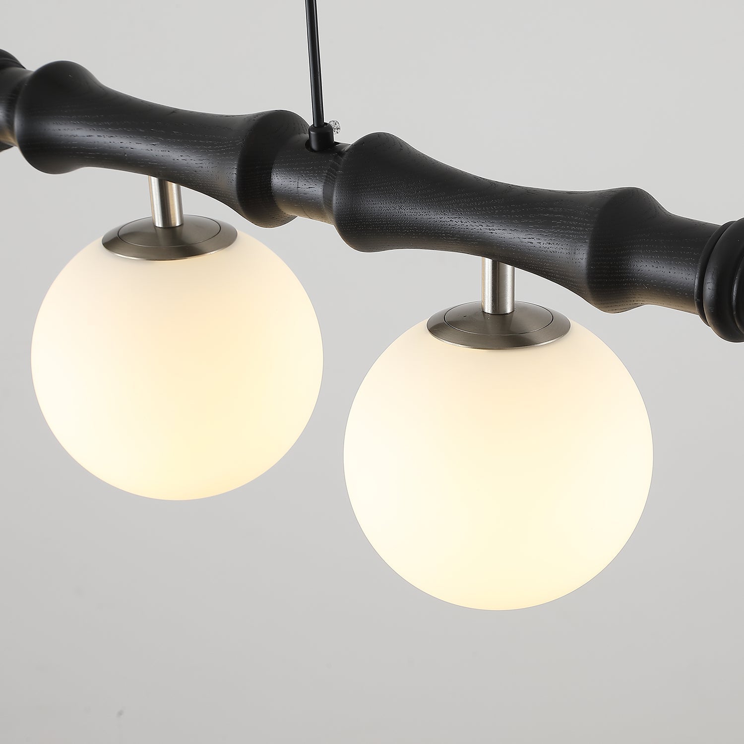 Rollo Wood Chandelier