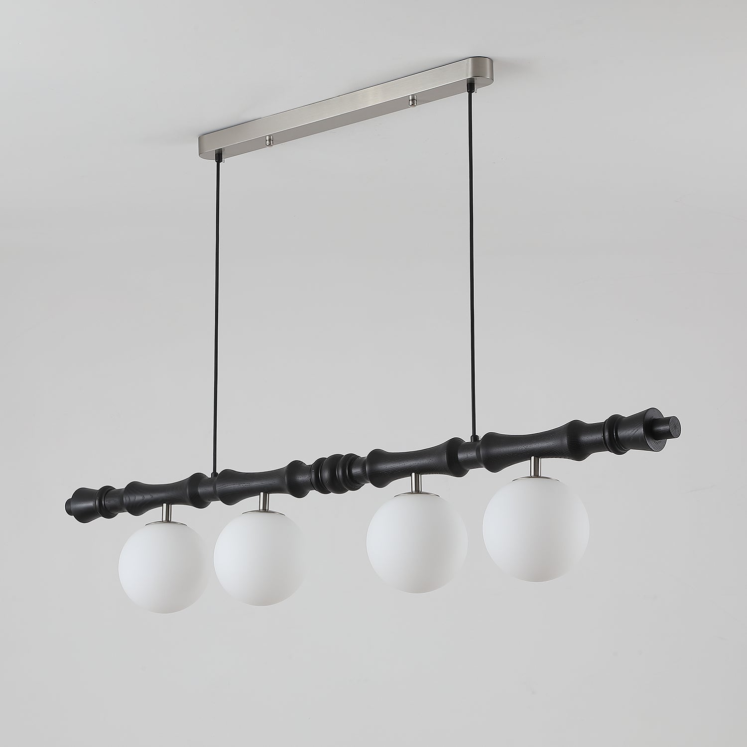 Rollo Wood Chandelier