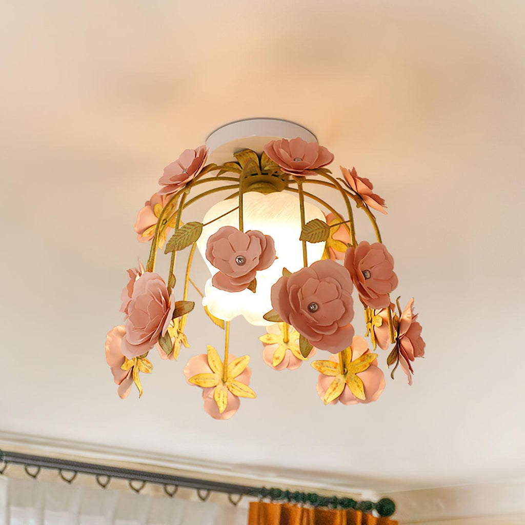 Romantische Flowers Ceiling Light