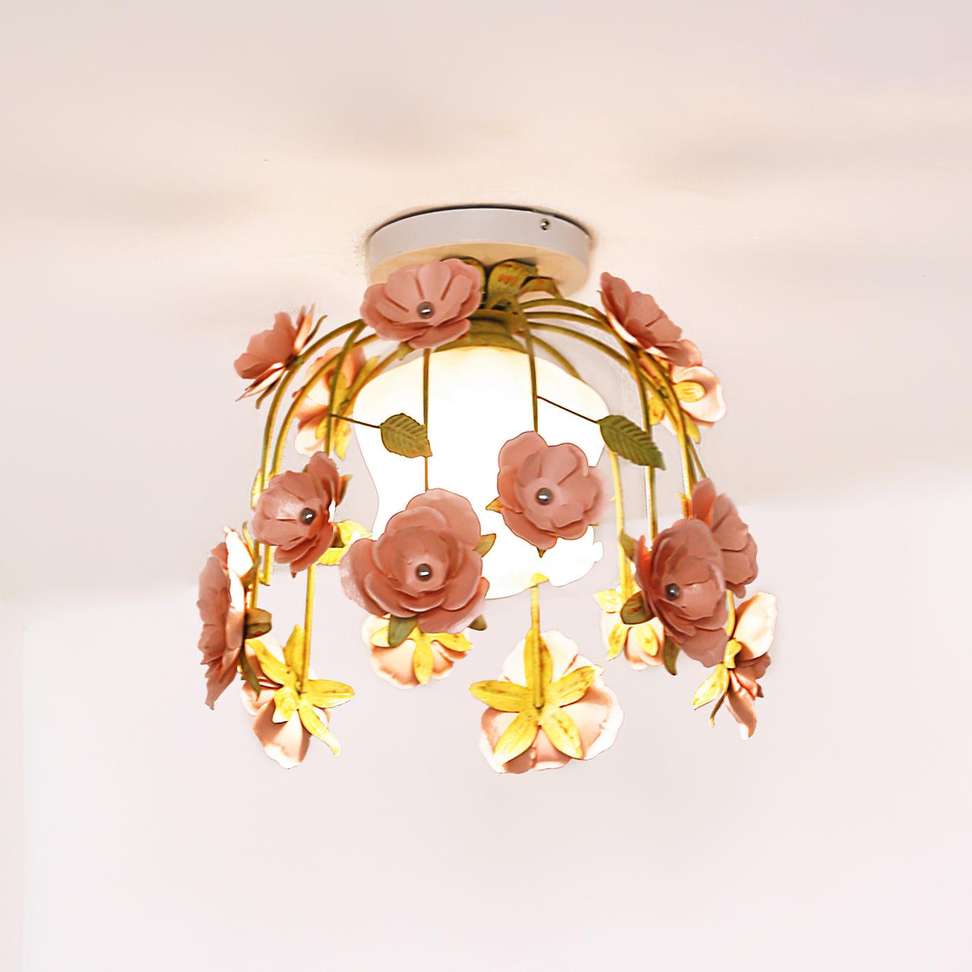 Romantische Flowers Ceiling Light