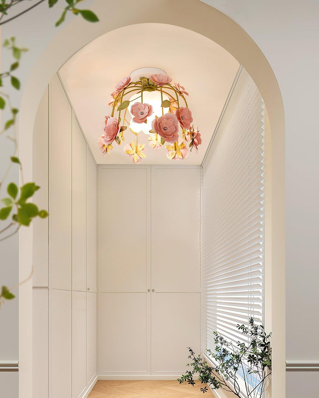Romantische Flowers Ceiling Light