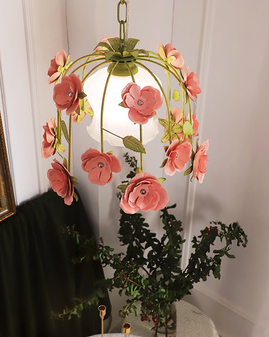 Romantische Flowers Pendant Lamp