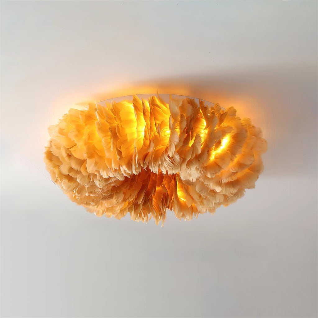 Rora Feather Ceiling Light