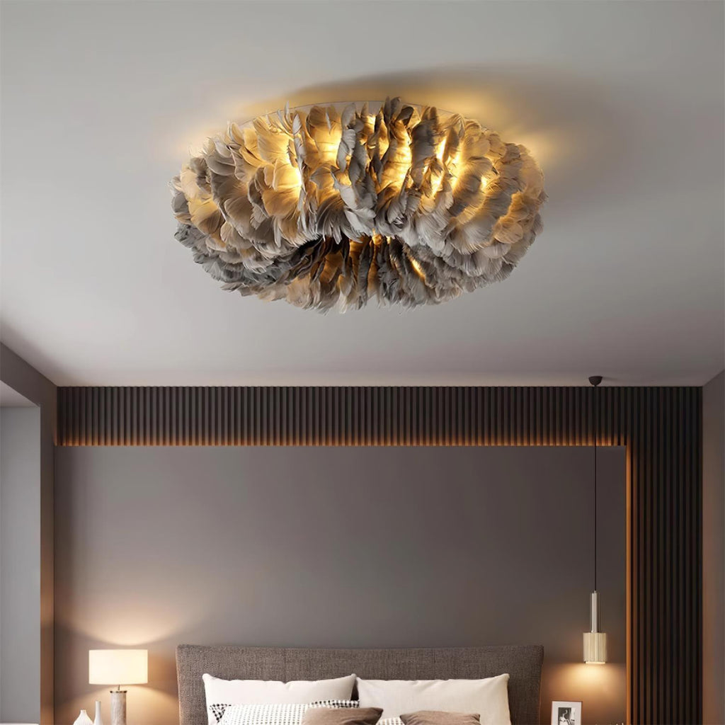 Rora Feather Ceiling Light