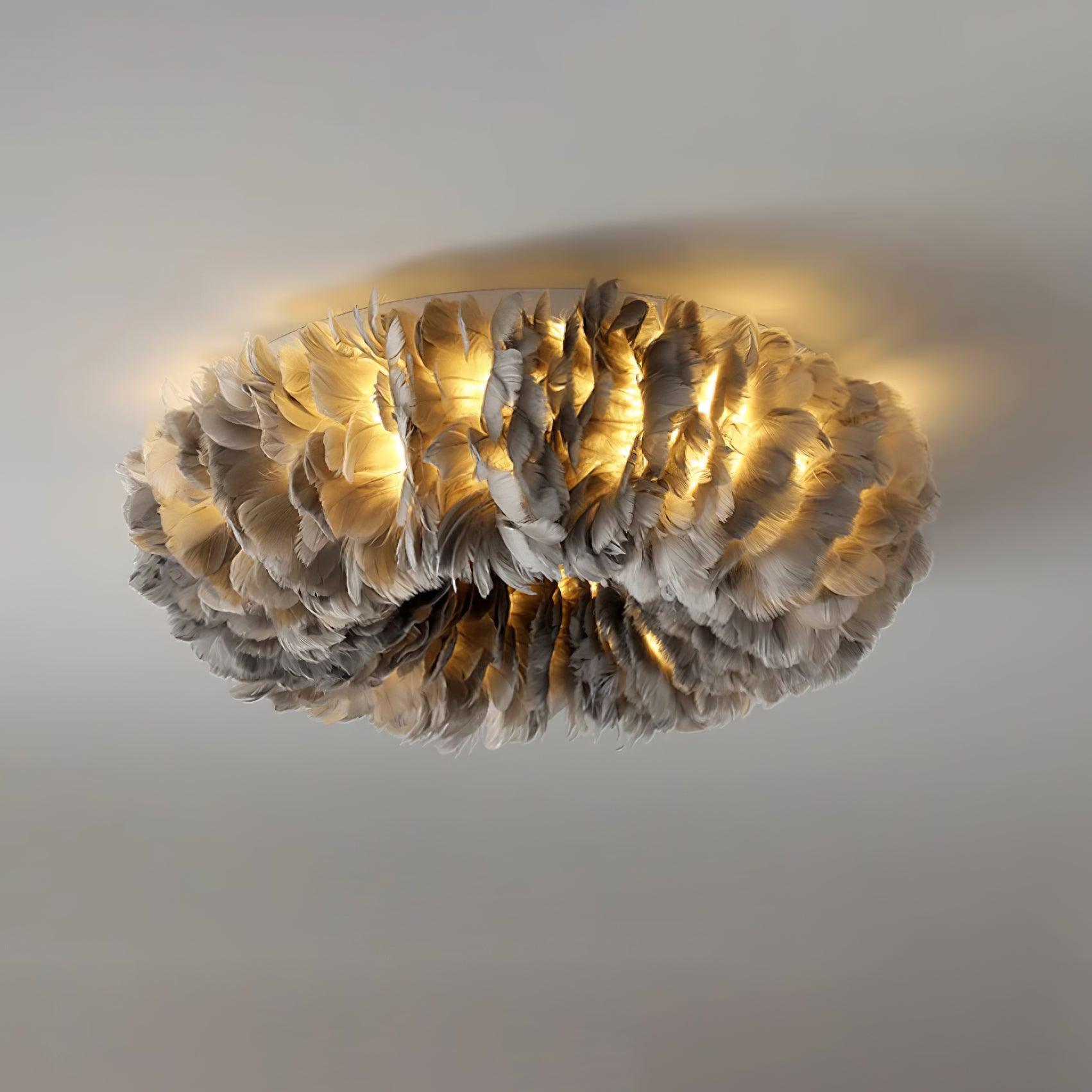Rora Feather Ceiling Light