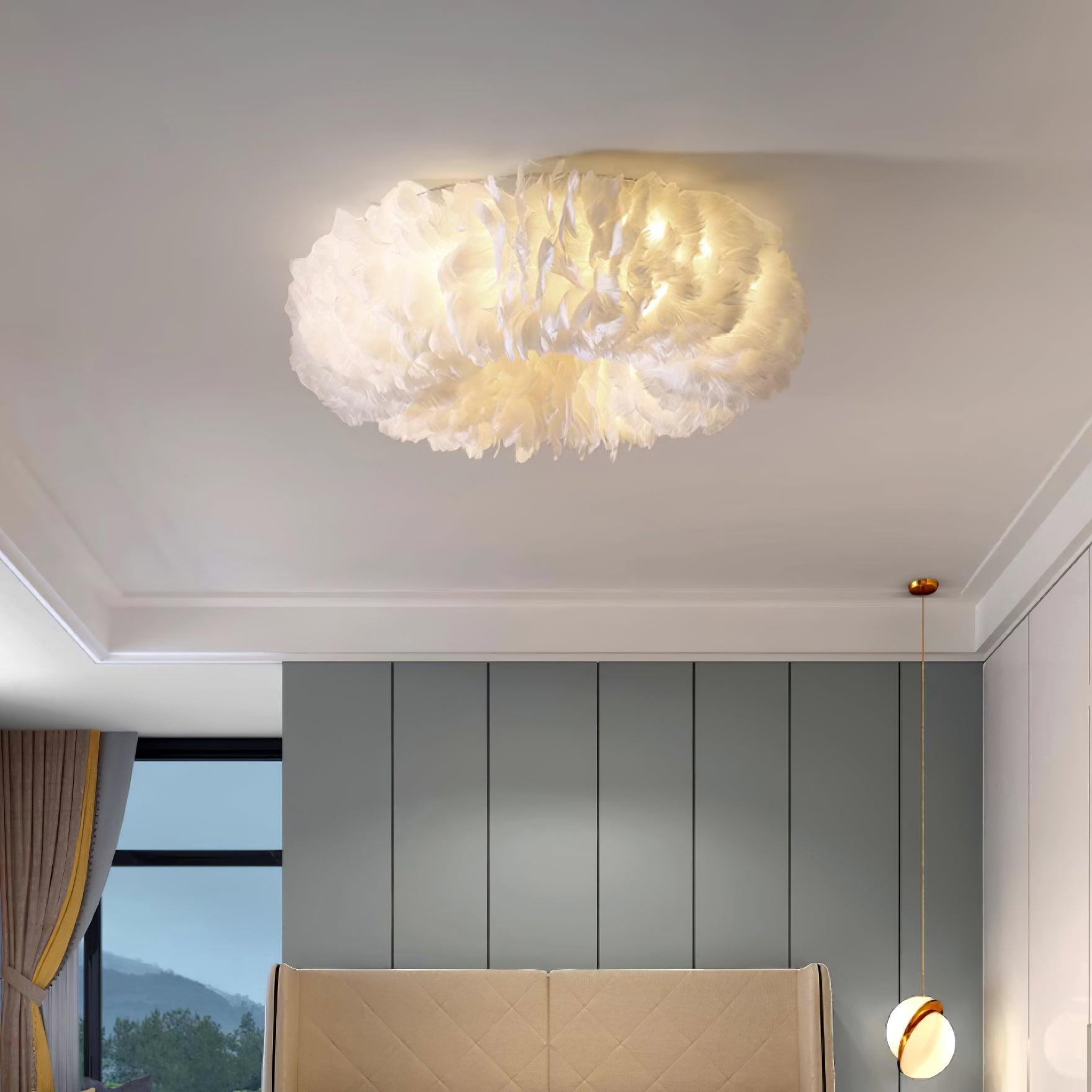 Rora Feather Ceiling Light