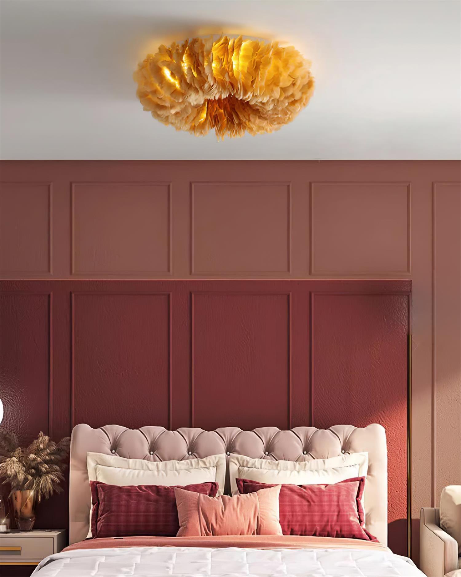 Rora Feather Ceiling Light