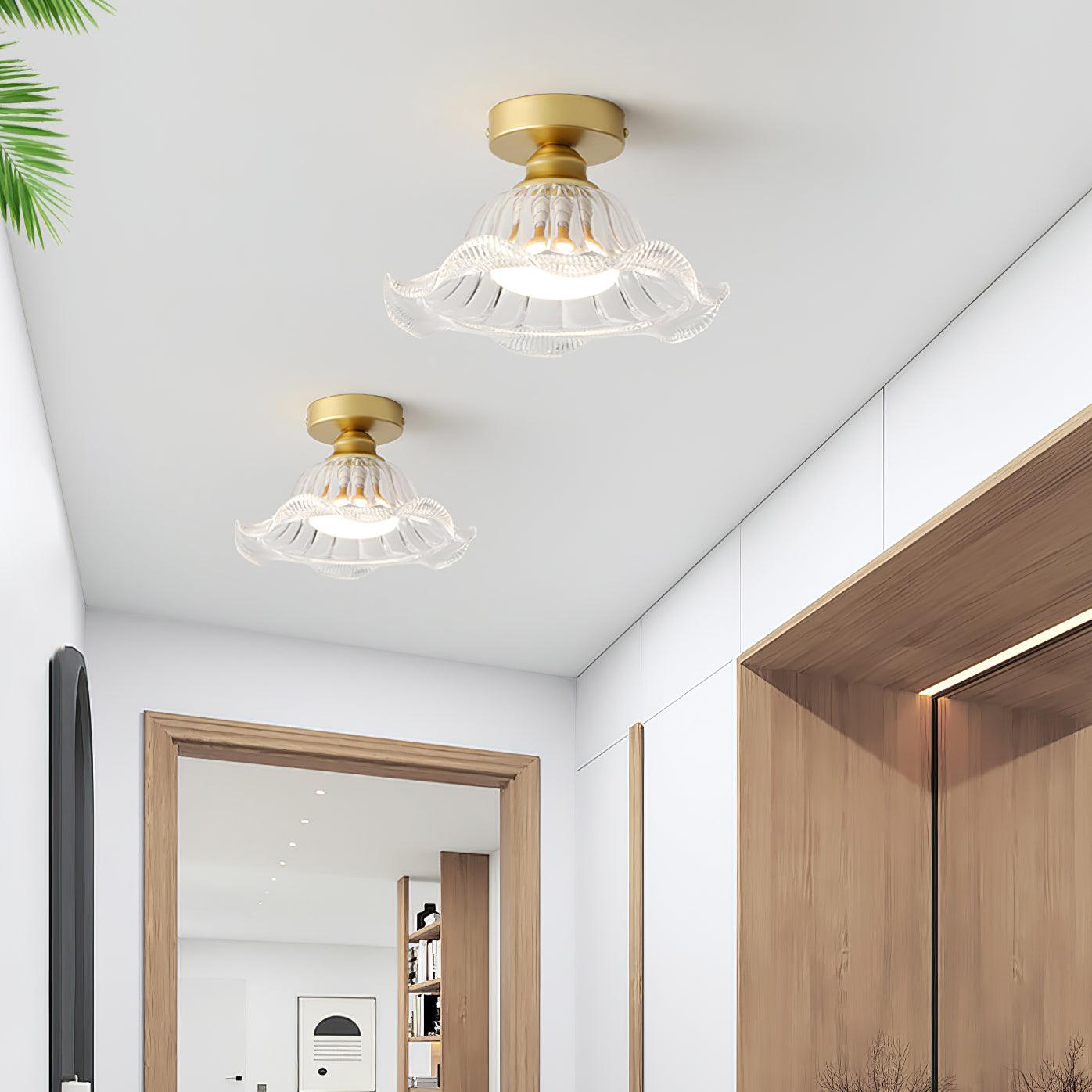 Rosa Glass Ceiling Lamp