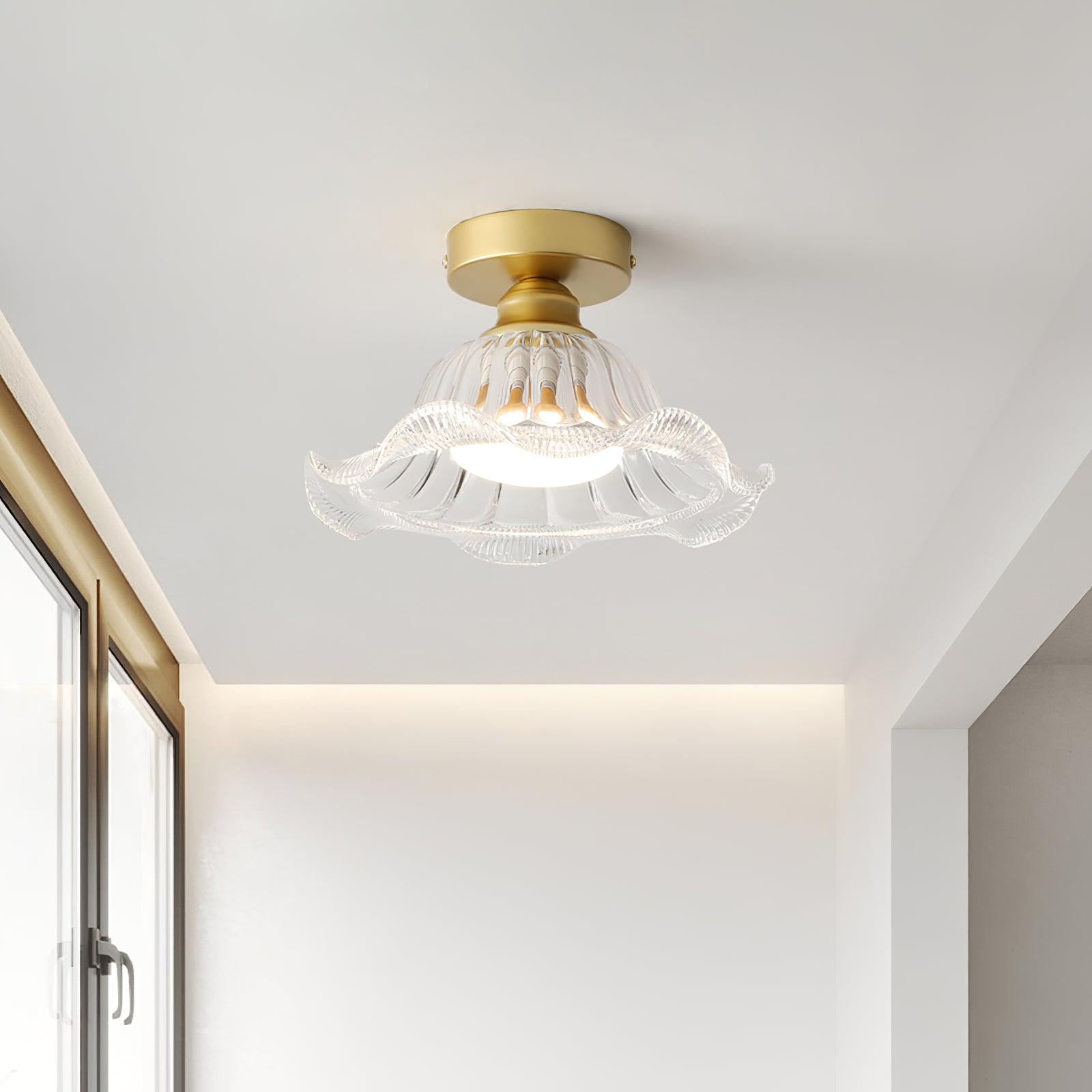 Rosa Glass Ceiling Lamp