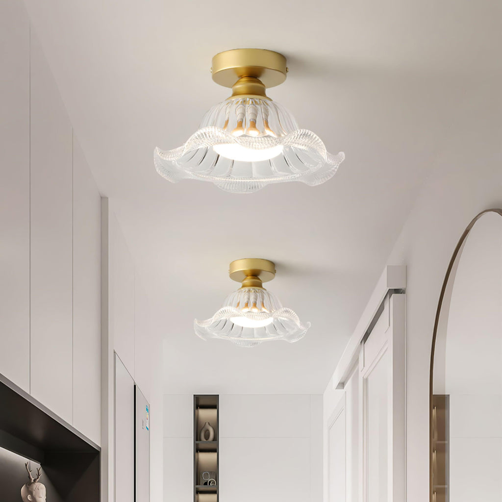 Rosa Glass Ceiling Lamp